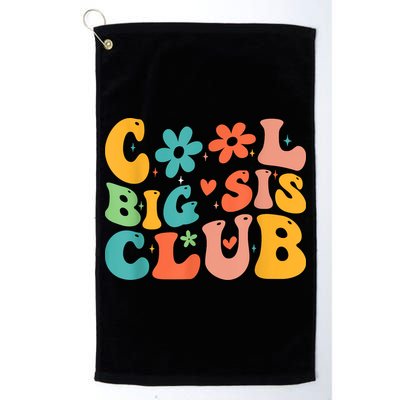 Retro Cool Big Sister Club Golf Towel