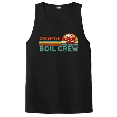 Retro Crawfish Boil Crew Gift Crayfish Crawdad Mudbug Lover PosiCharge Competitor Tank