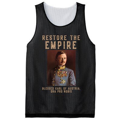 Roman Catholic Blessed Karl Of Austria Monarchist Mesh Reversible Basketball Jersey Tank