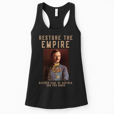 Roman Catholic Blessed Karl Of Austria Monarchist Womens Tank Top