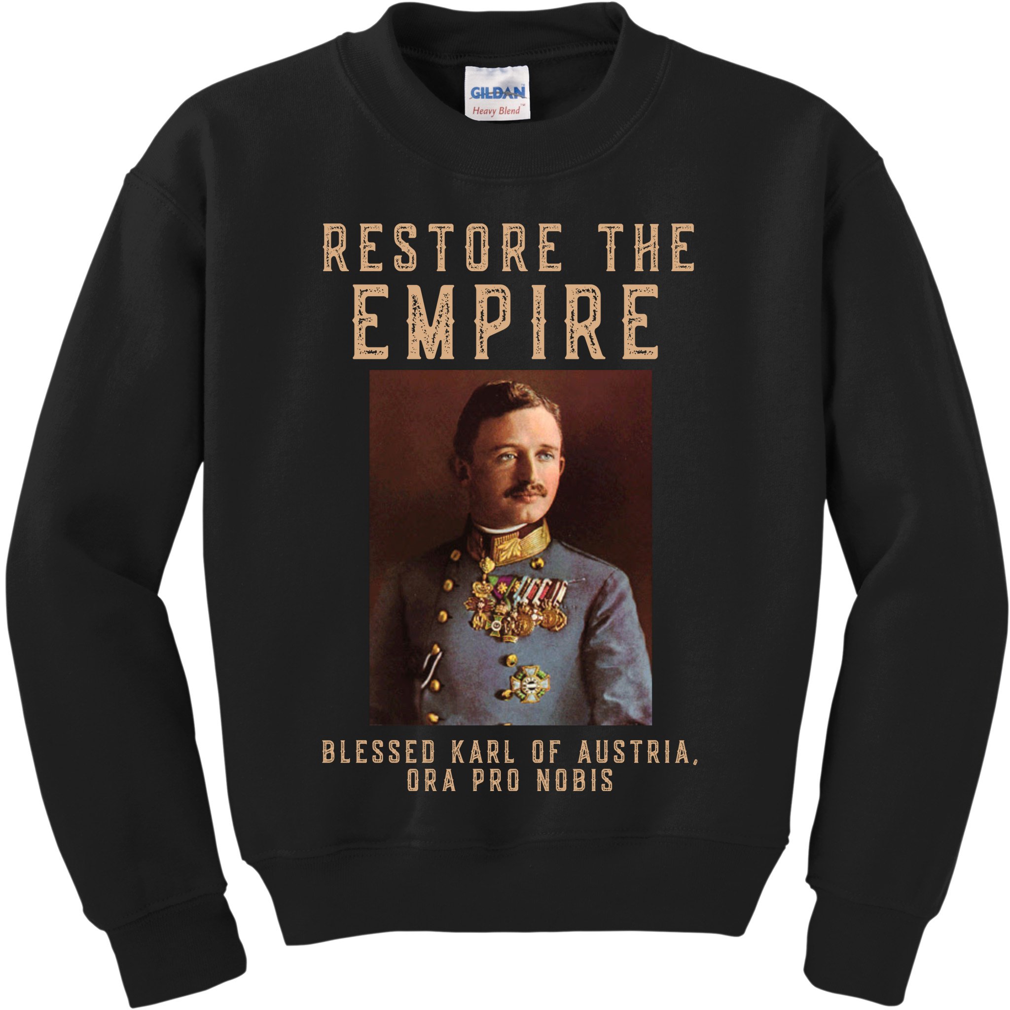 Roman Catholic Blessed Karl Of Austria Monarchist Kids Sweatshirt