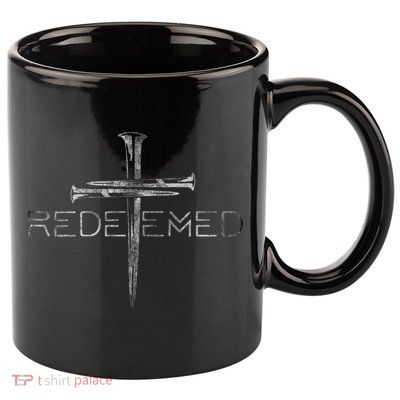 Redeemed Christian Bible Verse Cross Follower Christian 11oz C Handle Ceramic Mug