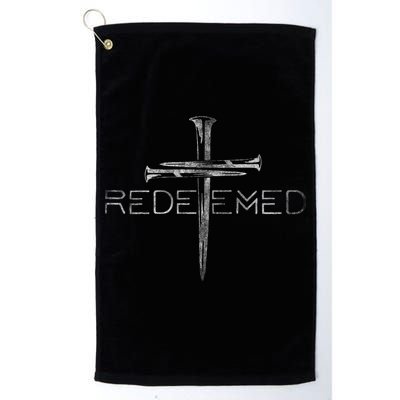 Redeemed Christian Bible Verse Cross Follower Christian Golf Towel