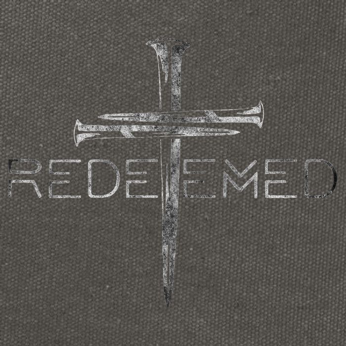 Redeemed Christian Bible Verse Cross Follower Christian Cotton Canvas Backpack