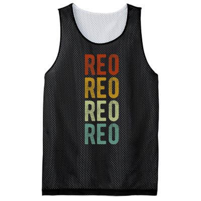 Reo City Burkina Faso Retro Mesh Reversible Basketball Jersey Tank