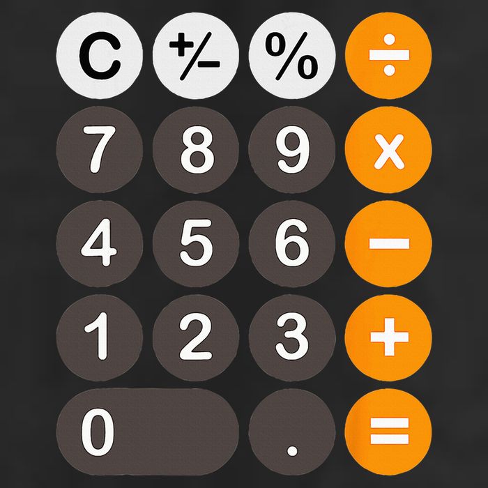 Retro Calculator Buttons Simple Halloween Costume Cool Comfort Performance Bucket Hat