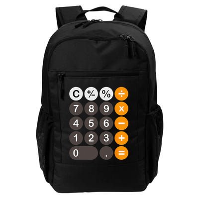 Retro Calculator Buttons Simple Halloween Costume Daily Commute Backpack