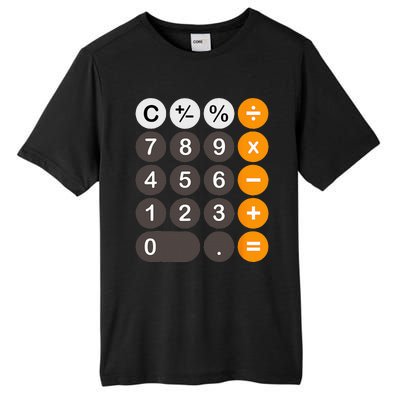 Retro Calculator Buttons Simple Halloween Costume Tall Fusion ChromaSoft Performance T-Shirt