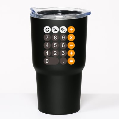Retro Calculator Buttons Simple Halloween Costume Tumbler