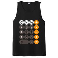 Retro Calculator Buttons Simple Halloween Costume PosiCharge Competitor Tank