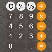 Retro Calculator Buttons Simple Halloween Costume Cotton Canvas Backpack