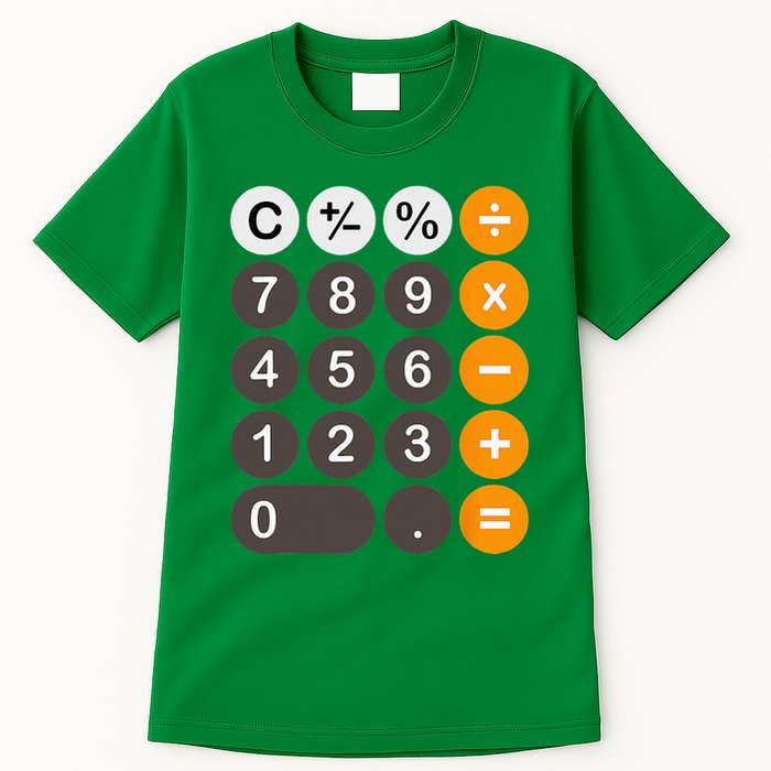Retro Calculator Buttons Simple Halloween Costume Tall T-Shirt