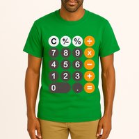 Retro Calculator Buttons Simple Halloween Costume Tall T-Shirt