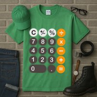 Retro Calculator Buttons Simple Halloween Costume Tall T-Shirt