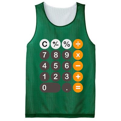 Retro Calculator Buttons Simple Halloween Costume Mesh Reversible Basketball Jersey Tank