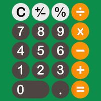Retro Calculator Buttons Simple Halloween Costume Magnet