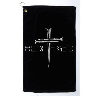 Redeemed Christian Bible Verse Cross Follower Christian Golf Towel