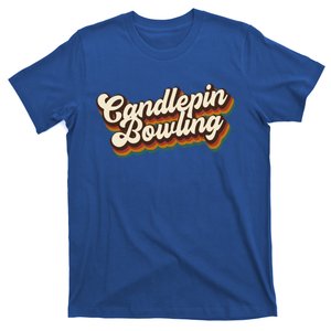 Retro Candlepin Bowling Design Candlepin Bowling Great Gift T-Shirt