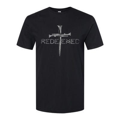 Redeemed Christian Bible Verse Cross Follower Christian Softstyle CVC T-Shirt