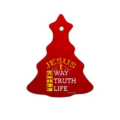 Religious Christian Bible Verse 146 Biblical Gospel Ceramic Tree Ornament