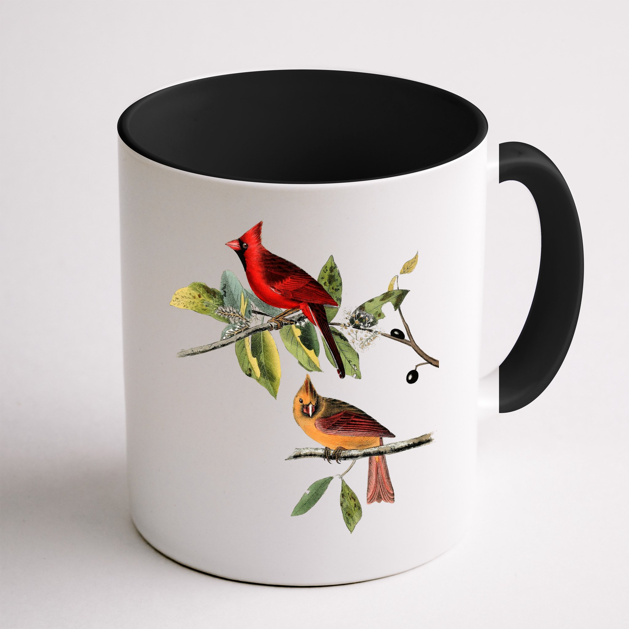 Red Cardinal Bird Male Female Gift For Cardinal Bird Lovers Gift Mug
