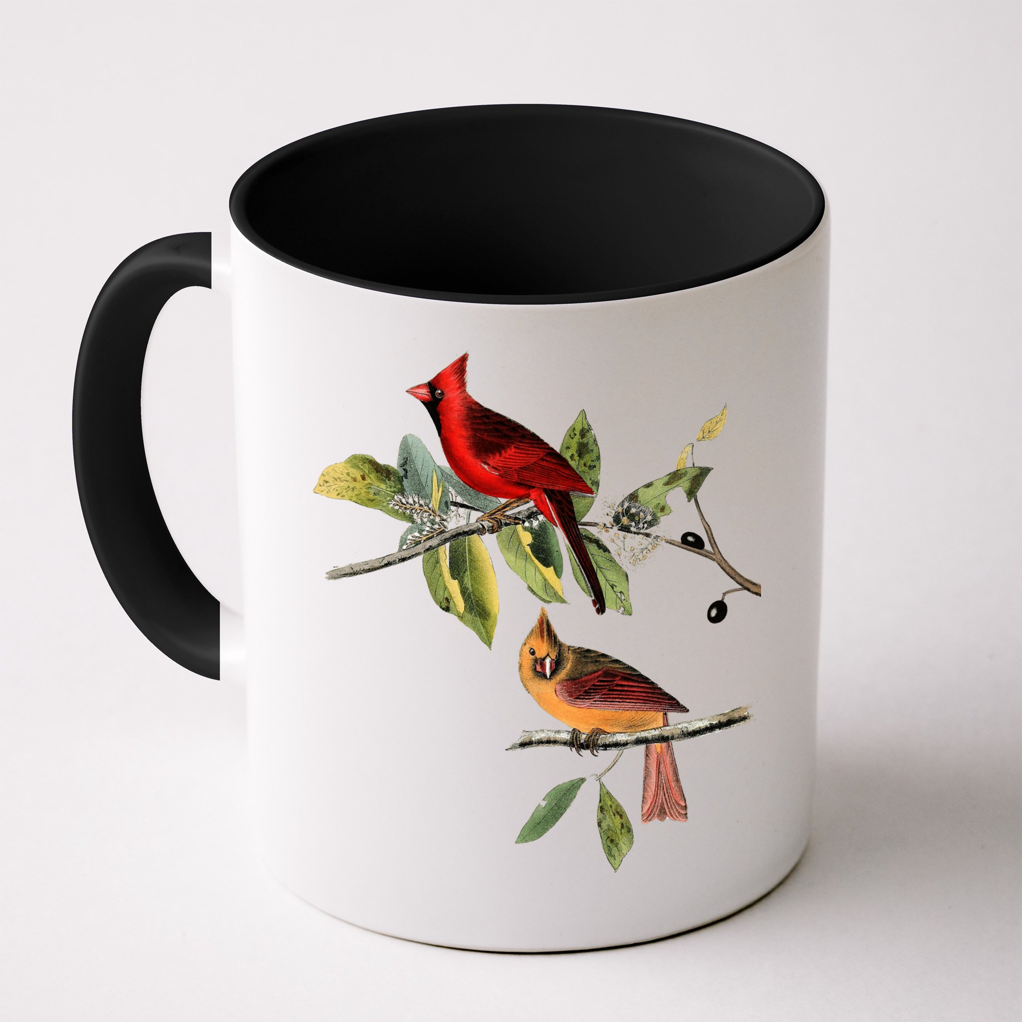 Red Cardinal Bird Male Female Gift For Cardinal Bird Lovers Gift Mug