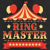 Ringmaster Circus Birthday Party Circus Costume 7 Panel Mesh Trucker Snapback Hat