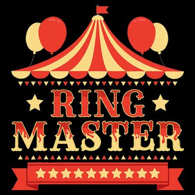 Ringmaster Circus Birthday Party Circus Costume T-Shirt