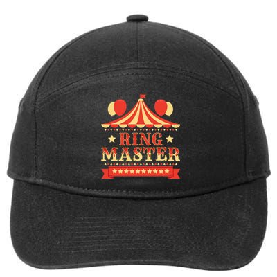 Ringmaster Circus Birthday Party Circus Costume 7-Panel Snapback Hat