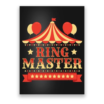 Ringmaster Circus Birthday Party Circus Costume Poster