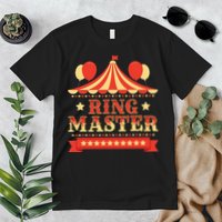 Ringmaster Circus Birthday Party Circus Costume Premium T-Shirt