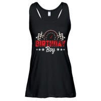 Race Car Birthday Party Racing Family Birthday Boy Pit Crew Ladies Essential Flowy Tank