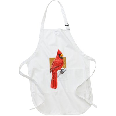 Red Cardinal Bird Watcher Bird Watching Vintage Nature Bird Apron