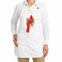 Red Cardinal Bird Watcher Bird Watching Vintage Nature Bird Apron