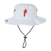 Red Cardinal Bird Watcher Bird Watching Vintage Nature Bird Bucket Hat