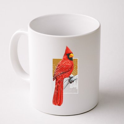 Red Cardinal Bird Watcher Bird Watching Vintage Nature Bird Mug