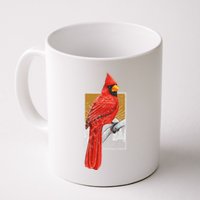 Red Cardinal Bird Watcher Bird Watching Vintage Nature Bird Mug