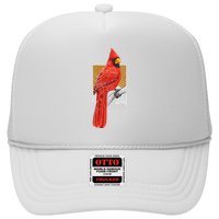 Red Cardinal Bird Watcher Bird Watching Vintage Nature Bird Hat