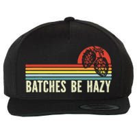 Retro Craft Beer Hop Home Brewing Wool Snapback Cap