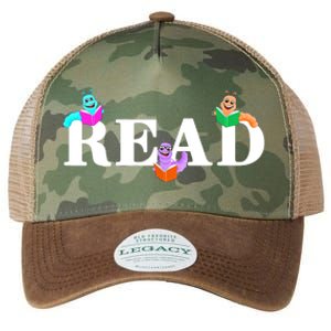 Read Cute Book Worms Legacy Tie Dye Trucker Hat