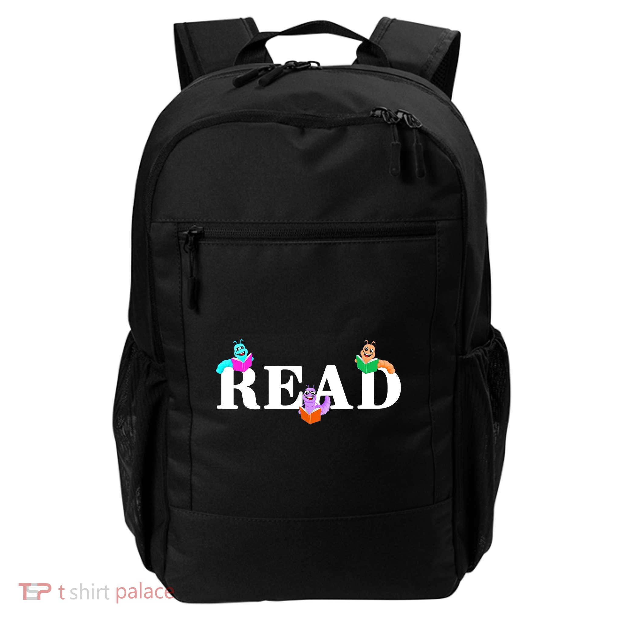 Read Cute Book Worms Daily Commute Backpack