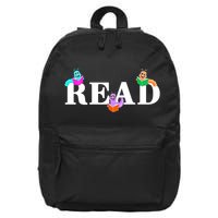 Read Cute Book Worms 16 in Basic Backpack