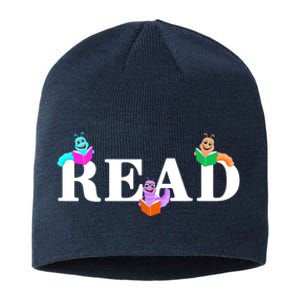 Read Cute Book Worms Sustainable Beanie