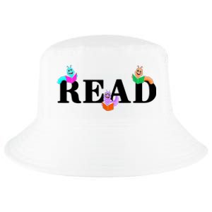 Read Cute Book Worms Cool Comfort Performance Bucket Hat