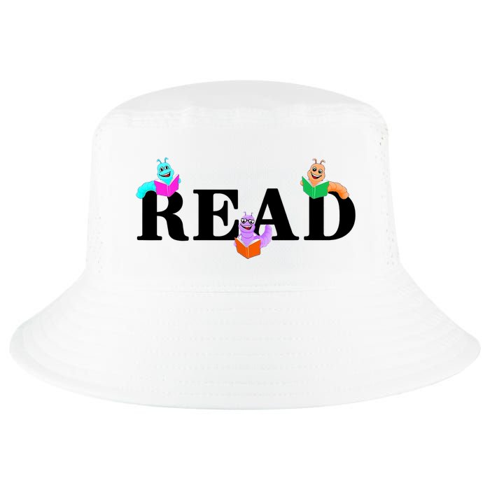 Read Cute Book Worms Cool Comfort Performance Bucket Hat