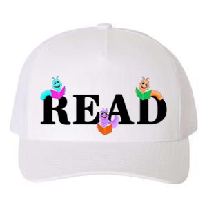 Read Cute Book Worms Yupoong Adult 5-Panel Trucker Hat