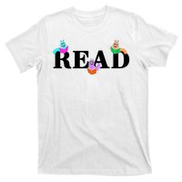 Read Cute Book Worms T-Shirt