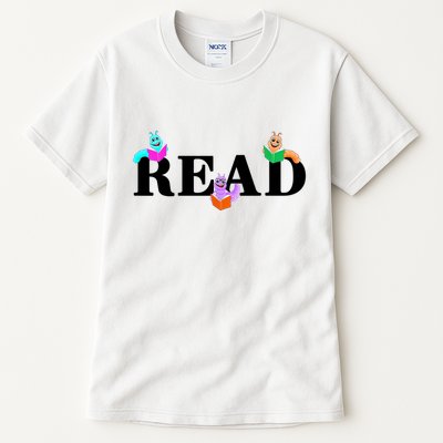 Read Cute Book Worms Tall T-Shirt