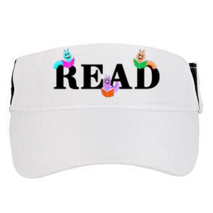 Read Cute Book Worms Adult Drive Performance Visor