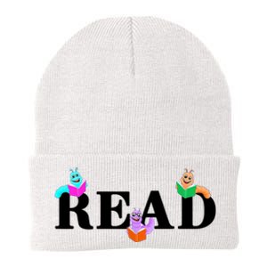 Read Cute Book Worms Knit Cap Winter Beanie